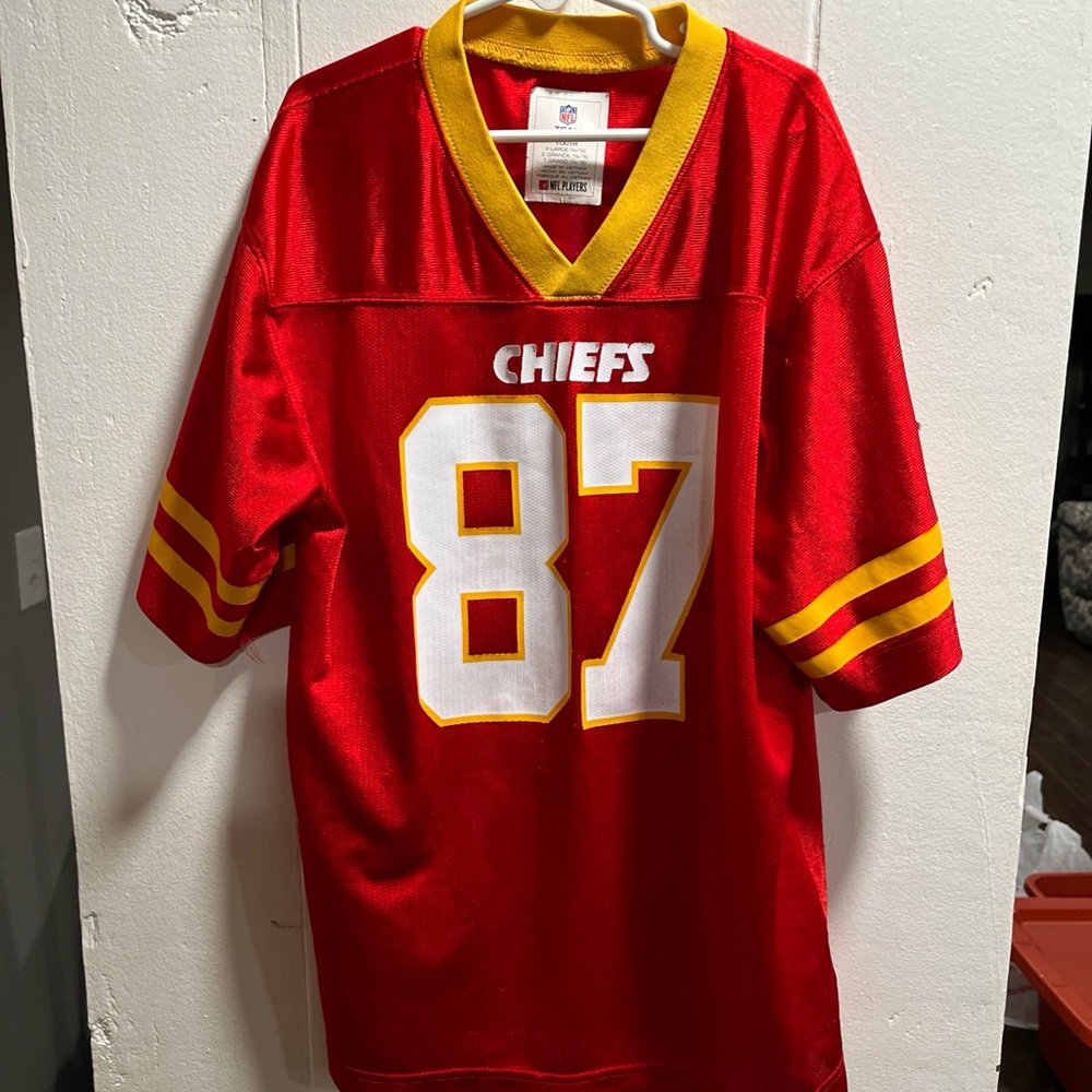 NFL Red and Yellow Team Apparel Jersey